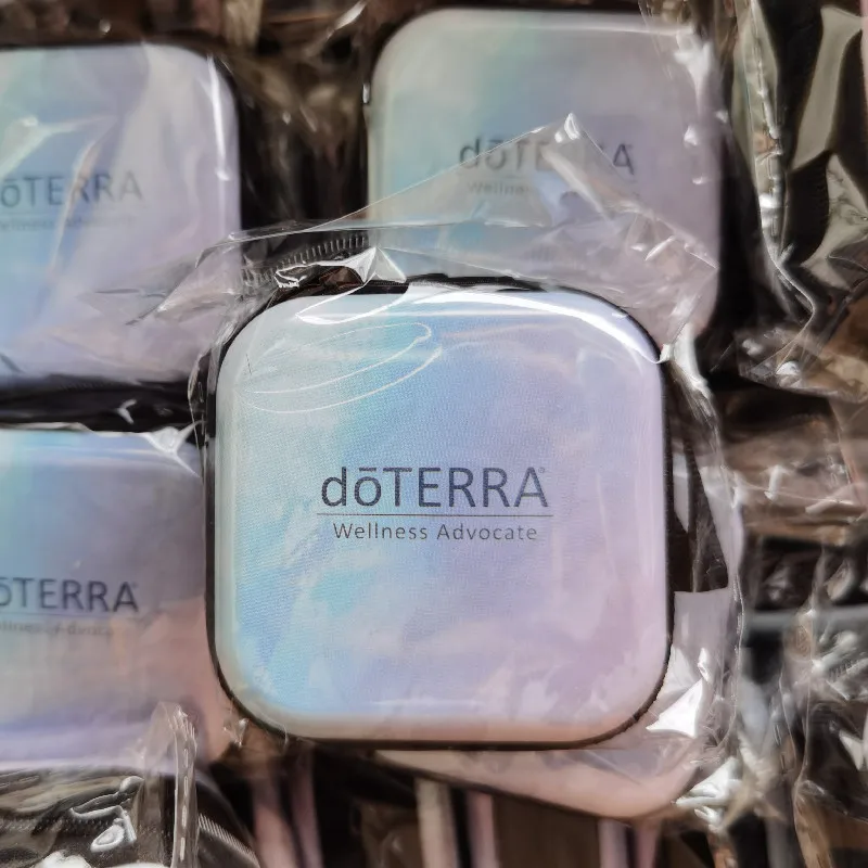 Tinplate Essential Oil Case for DoTERRA Sample Travle Bag Cosmetic Bags & Cases Essential Oil Storage Case Zipper Organizer Bag
