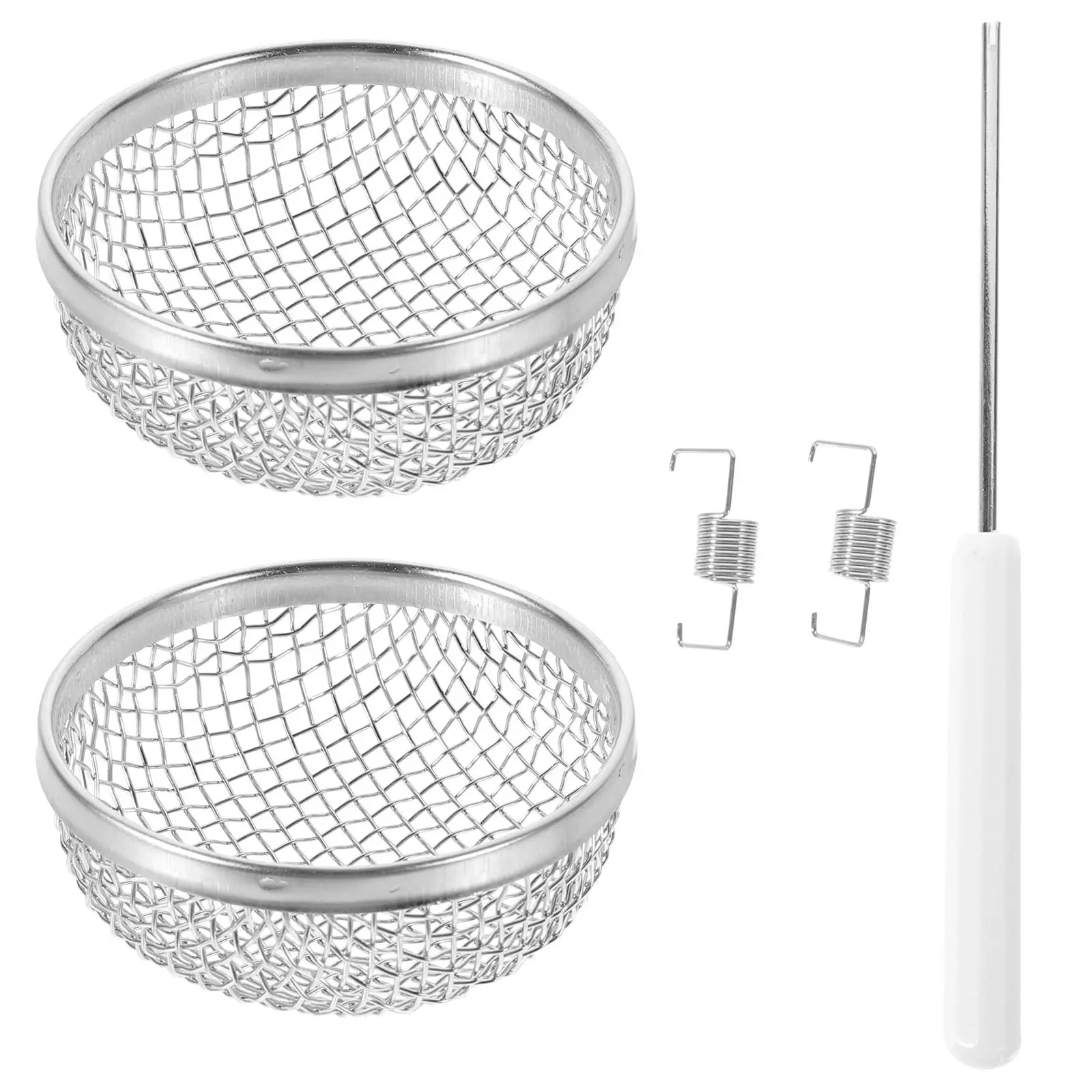 

2Pcs Rv Vent Cover Stainless Steel Rv Water Heater Protection Mesh Screen Insect Prevention Roof Vent Cover Camper Screen