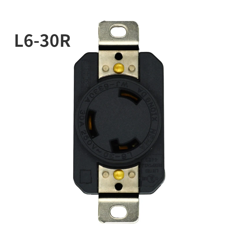 New NEMA L5-30R L6-30R L14-20R L14-30R L21-30R Industry Twist Lock Power Outlet US Wire Connector Socket