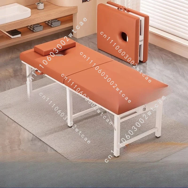 Folding beauty bed Massage bed Beauty  special traditional Chinese medicine physiotherapy bed Household portable