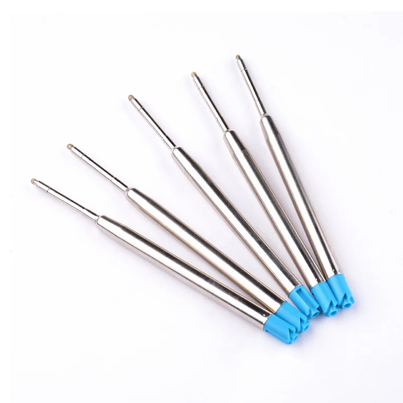 20/10 pces 0.7mm rolo caneta esferográfica reenchimento médio nib azul preto cor tinta bola canetas reenchimento para escritório escola escrever