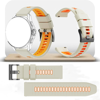 24mm Stylish For Casual Watch Band For Zeblaze Watch Ares 3/Vibe 3S HD/Vibe 6/Vibe 3 GPS Pro/Neo 2 Silicone Stylish Accessories