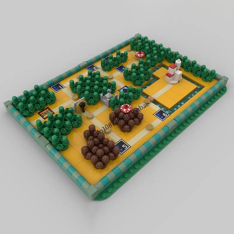 Nouveau 773 pièces jeu film Super Maring série mondiale prairies carte modèle bricolage idées créatives enfant jouet assemblage Puzzle cadeau d'anniversaire