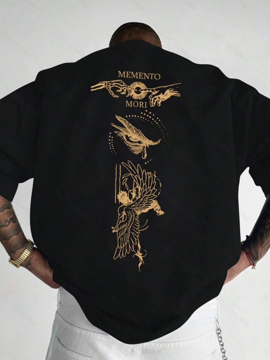 Dark Academia Icarus & Golden Hour Graphic T-Shirt