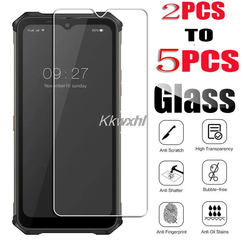2 SZTUK-5 SZTUK dla Oukitel C19 C21 C23 C18 Pro C25 K15 Plus WP9 WP12 WP13 WP10 5G WP5 WP8 K13 WP6 Folia ochronna ze szkła hartowanego