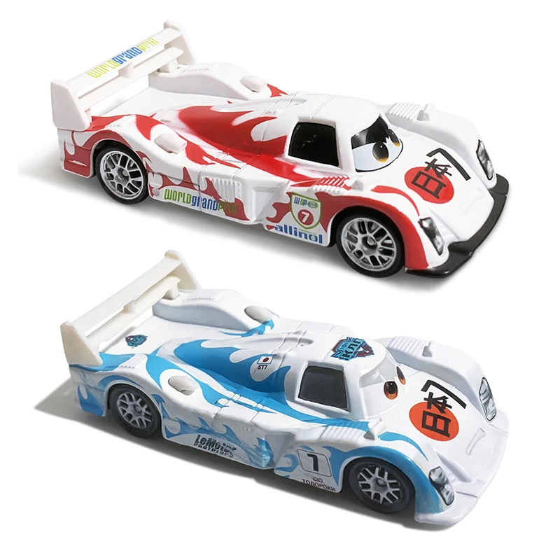 

Disney Pixar Cars 2 Cars 3 Lightning McQueen Japan 7 Model Toy Car 1:55 Metal Die Casting Racing Car Toys Kids Birthday Gifts
