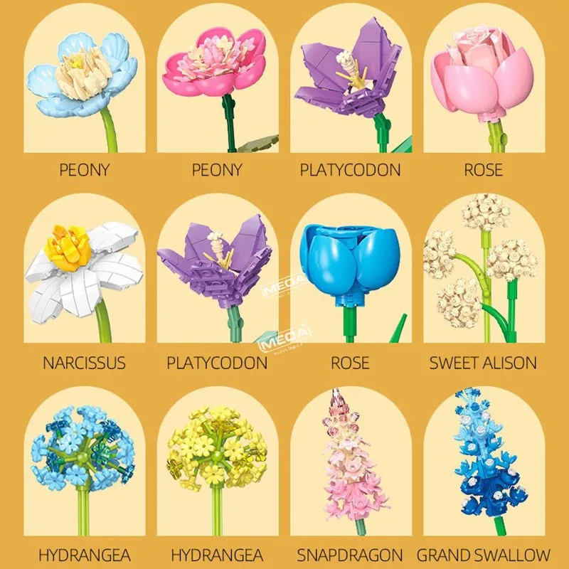 تشكيلة زهور اللافندر اليد عقد الطوب عباد الشمس زهرة باقة الزهور الأبدية اللبنات مجموعة هدية عيد الحب