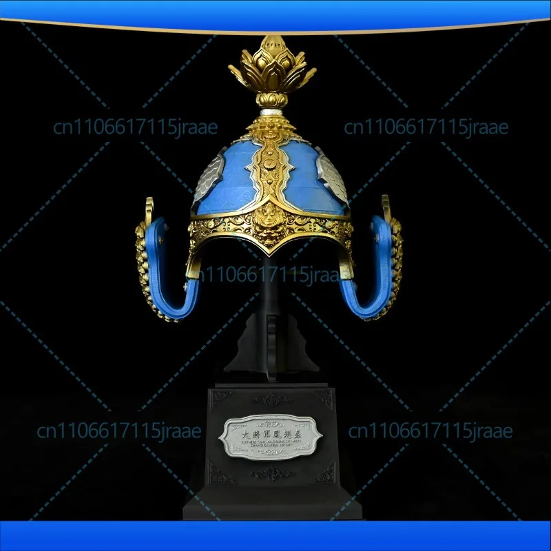 

Tianlian Phoenix Wing Helmet Tabletop Model Ornament 165MM Resin Ornament LTCP-427
