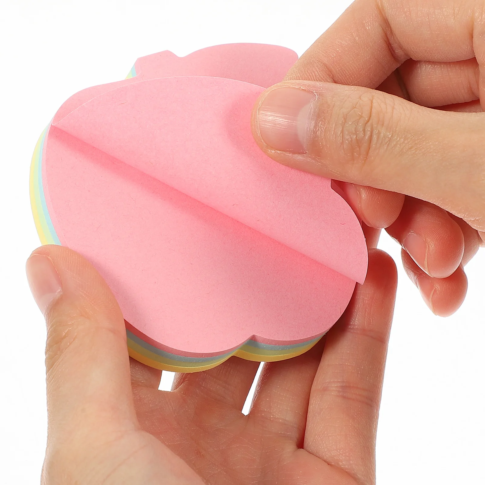 Memo Stickers Creative Shapes Portable Note Pads Self-Adhesive Office Accessories