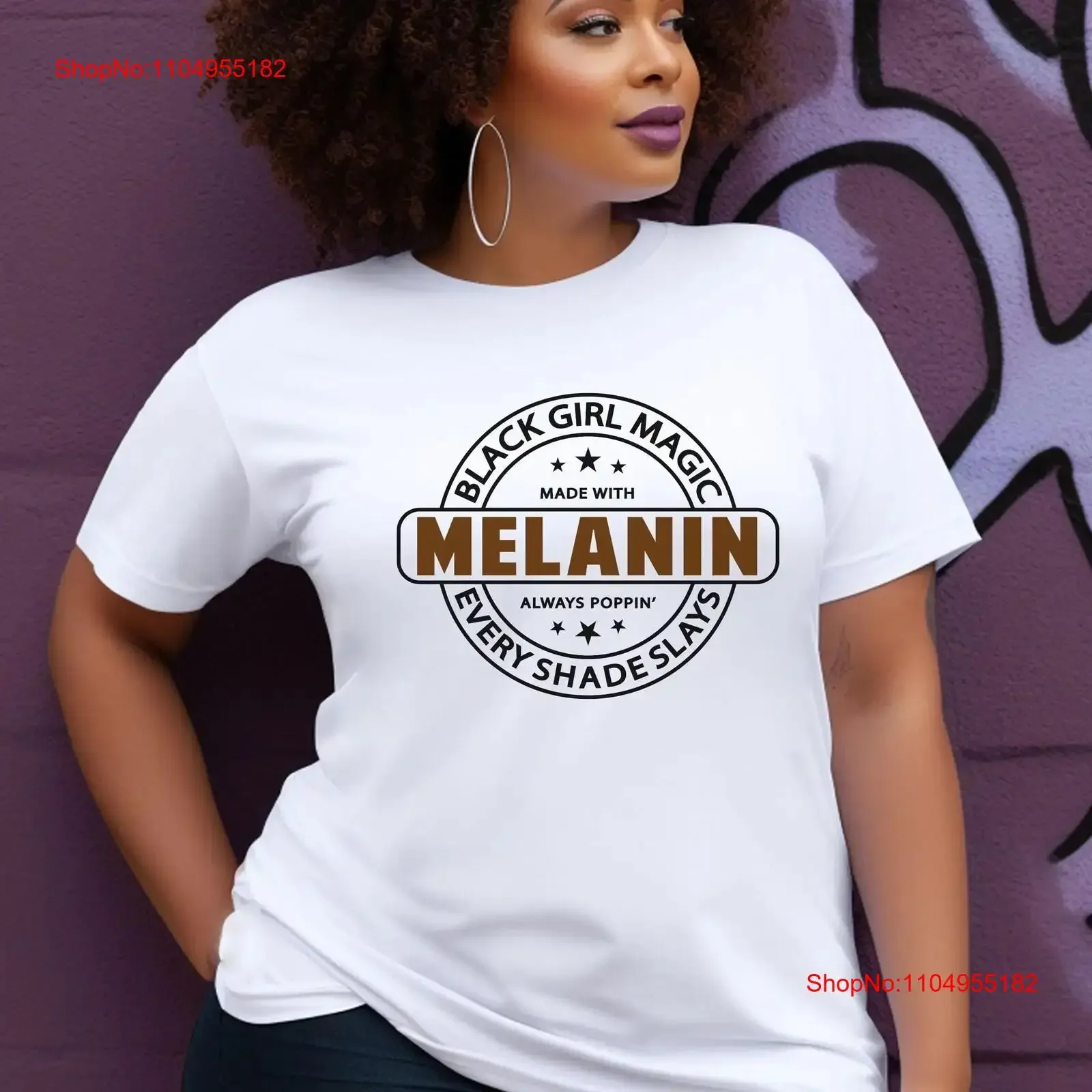 

Black History T Shirt Melanin SweaT Lives Matter for Teacher Queen Girl Magic vintage Washed Breathable graphic streetwear Soft
