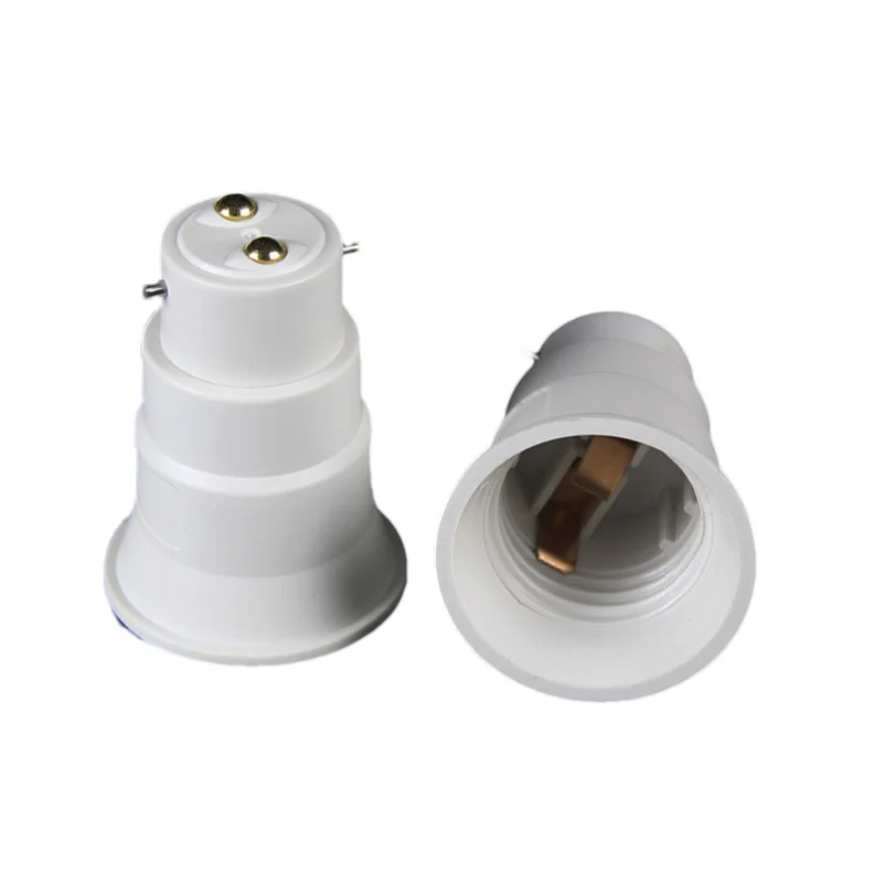 

B22 to E27 copper foot PBT environmental protection flame retardant material aging conversion test lamp holder