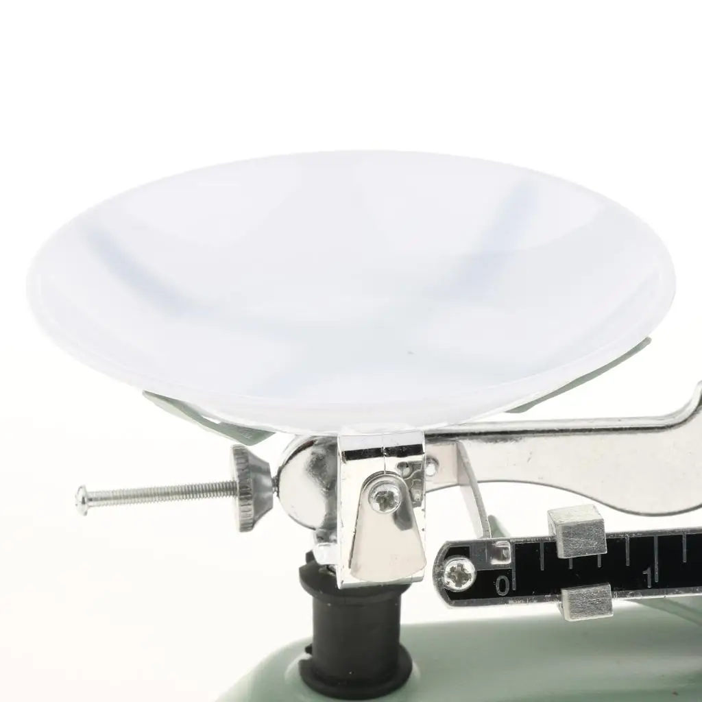 Table Balance Scale Metal Precision Mechanical Lab Physics Science Toy for School Teaching Tool
