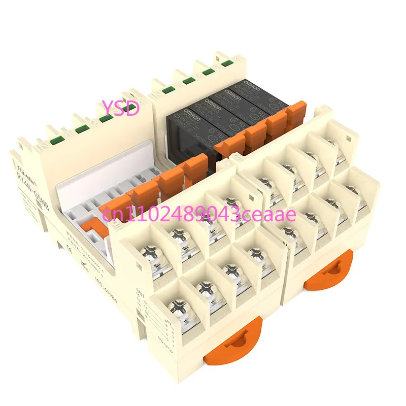 

Ultra-Thin Endpoint Combination Module Relay (DC24V 4-Channel Module RY1H4-G5NB, Replacement for G6D-F4B)