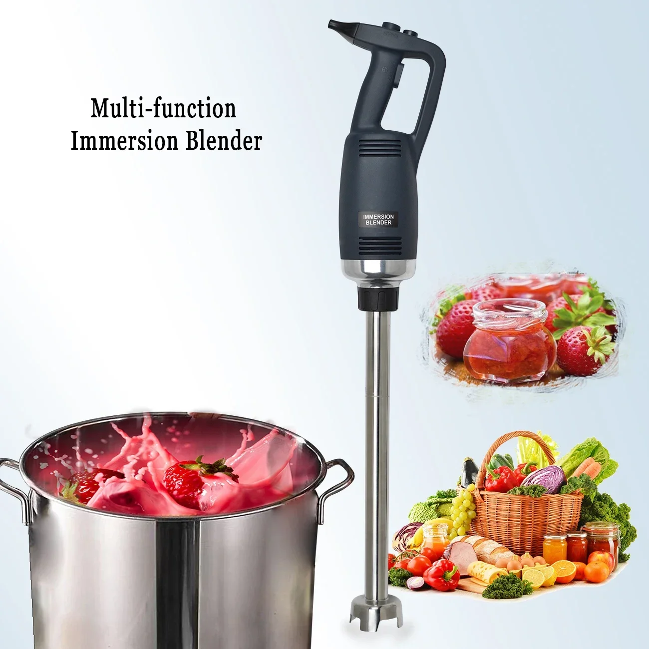 

-For 750W 22Inch big powerful Electric Commercial Immersion Blender Variable