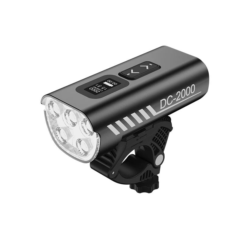 

Front Light Bicycle Lamp Rainproof Bike Headlight Flashlight USB Rechargeable LED 2000 Lumens MTB Road Bike Front Lamp