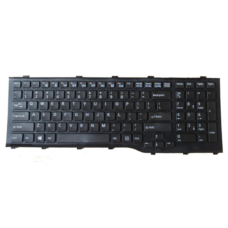 New For Fujitsu Lifebook AH532 A532 N532 NH532 MP-11L63US-D85 CP569151-01 Series US laptop Keyboard Teclado Black