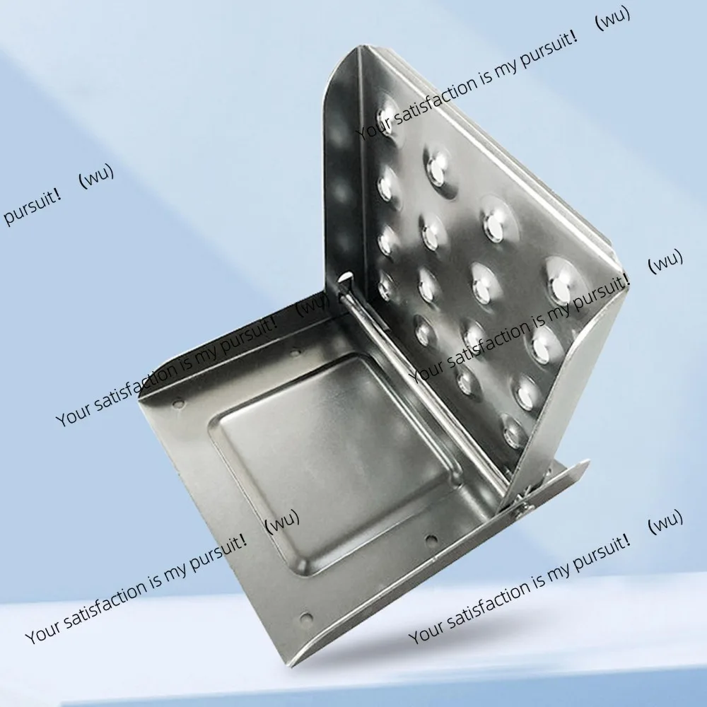 Sturdy Galvanized Folding Truck Step Rust Resistant Anti Slip Pedal Foldable Stair for RV Trailer Camper Horsebox Van