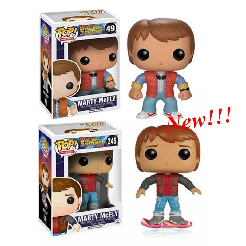 FUNKO POP BACK TO THE FUTURE 2 MARTY McFLY 245# 49# Figure Collectible Model Toy