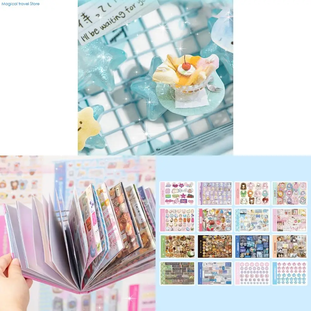

N2UB Lovely Sticker Decorative Sticker Luggage Sticker Good Mood Maker Sticker Book