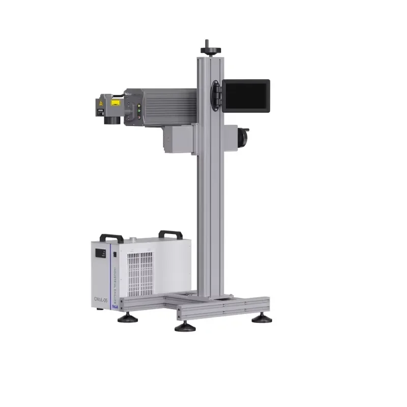 For YAOMATEC 5W High Precision UV Laser Marking Machine Portable UV Laser Printer for Plastic Bottles PPR Tubes