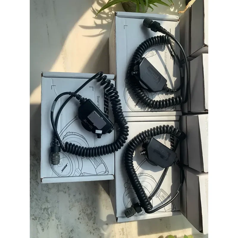 for BOSE A20 Helicopter Microphone Adapter Cable 6Pin to U174 Interface Aviation Headset Connector Cord