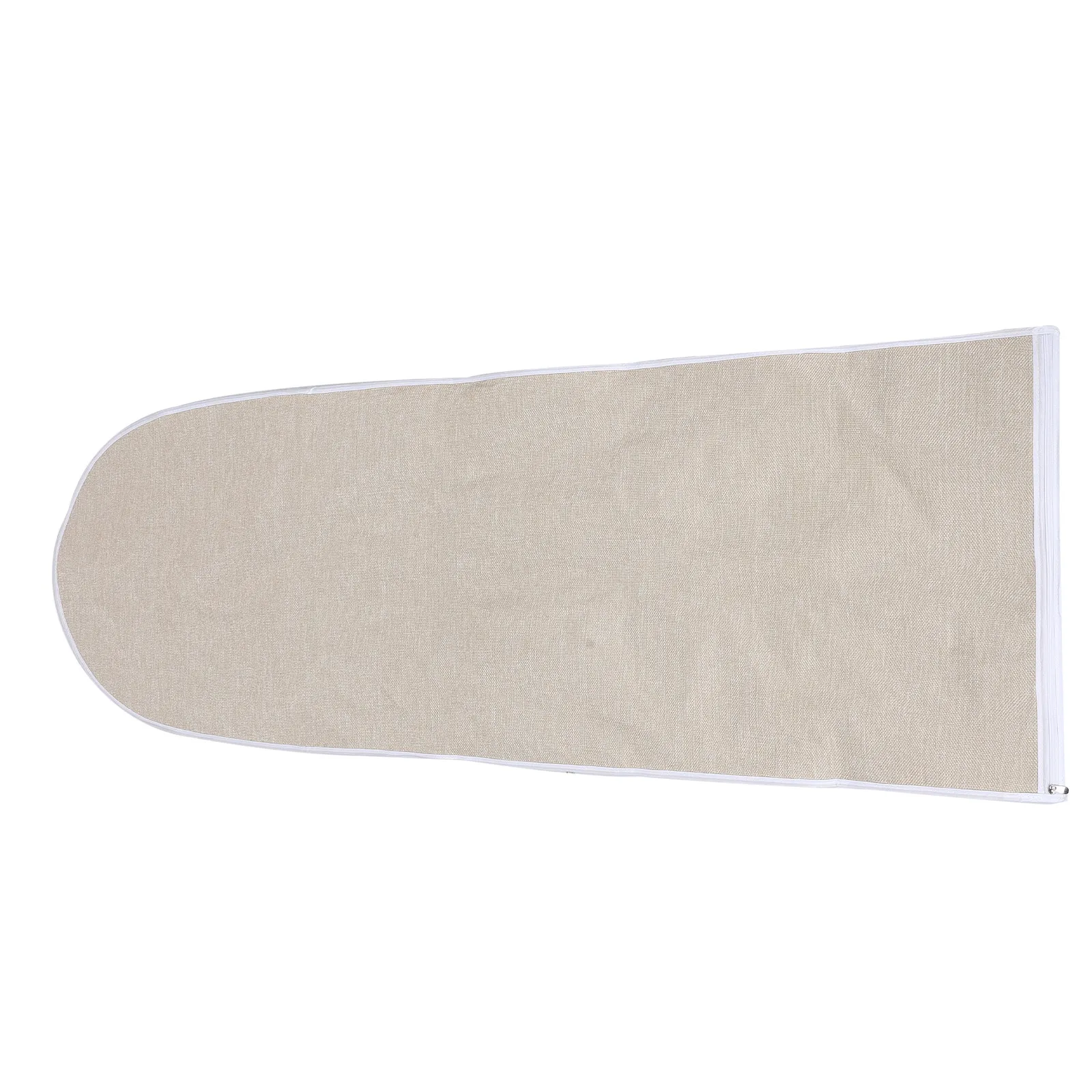 Khaki Ironing Board Storage Bag Foldable 50x20 Inch Washable Zipper Cover Portable Stain Resistant Iron Board Protector