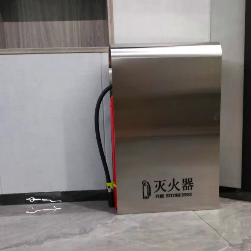 Stainless steel fire special box, high-end fire box, storage box, shopping mall, shop