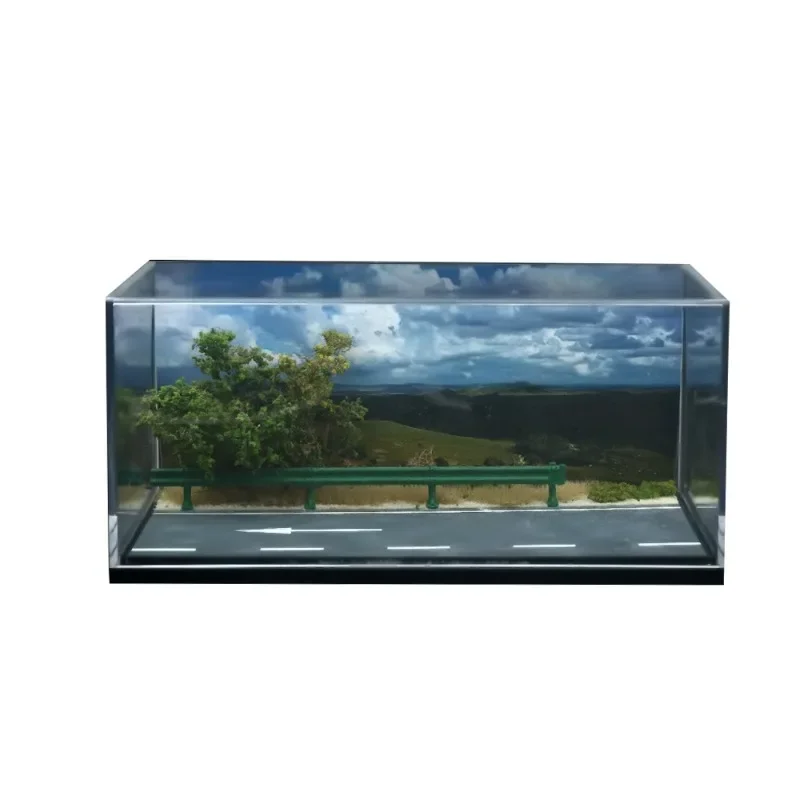 

Mountain road scene model, gift ornament