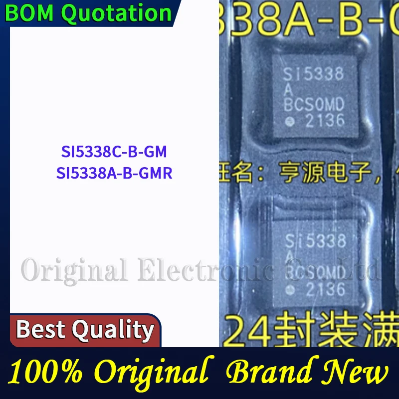 10pcs/lot SI5338C-B-GM SI5338A-B-GMR plastic casing Original In stock High quality