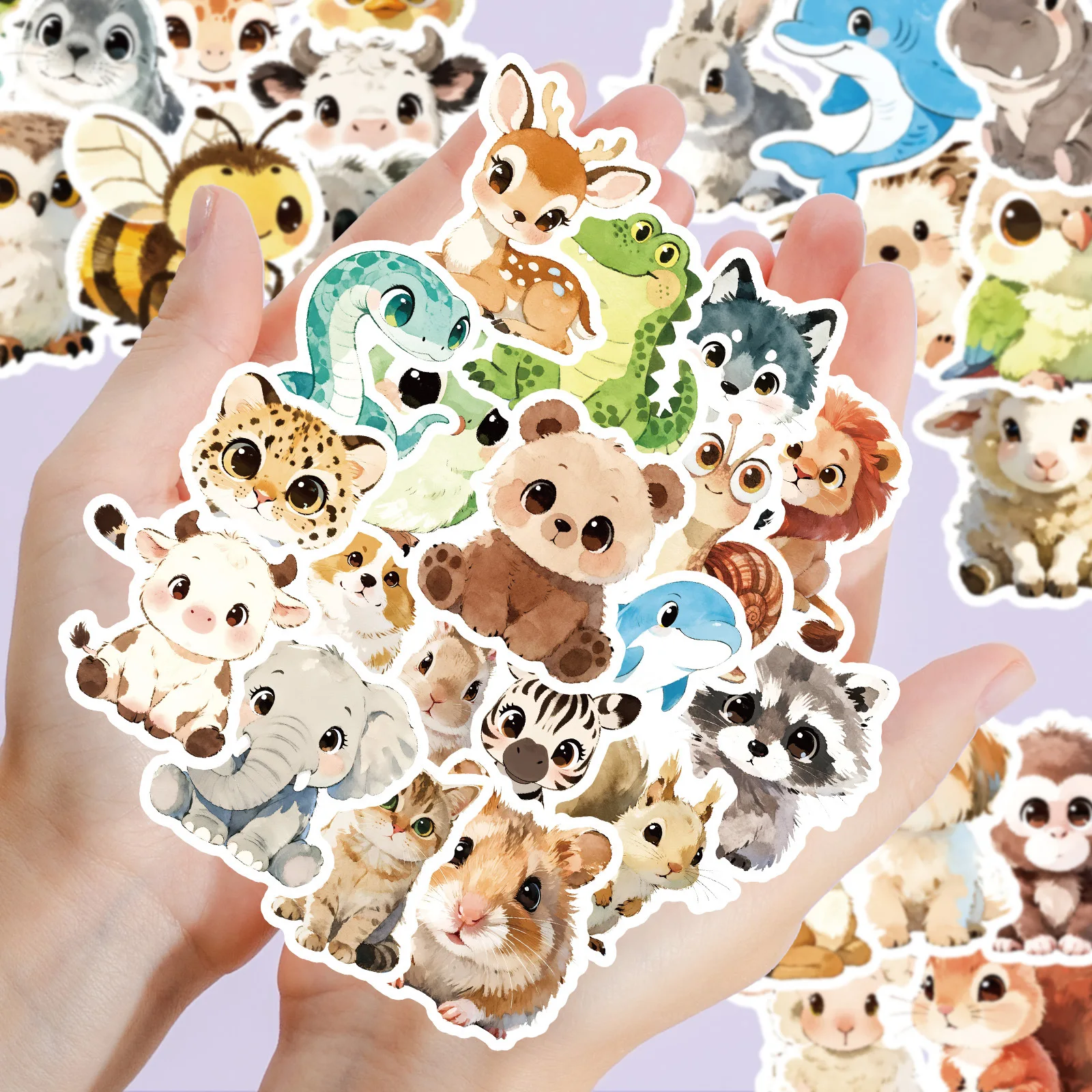 56 ชิ้นสติกเกอร์การ์ตูนสัตว์น่ - Art Craft 3 Year Old บทวิจารณ์และราคา