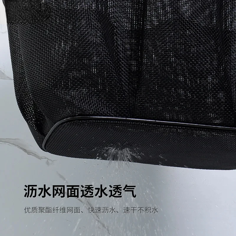 Borse da nuoto di grande capacità Cestino per doccia Borsa da bagno portatile Borse a tracolla per separazione asciutta e bagnata Borsa da palestra sportiva