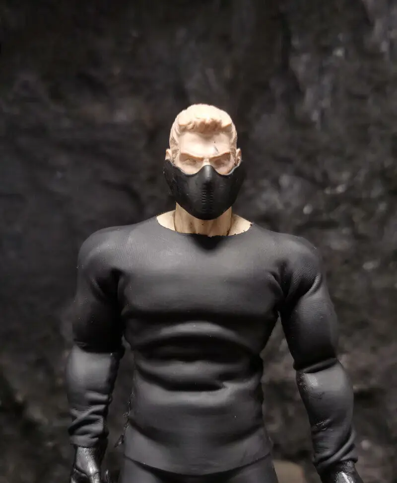 1/12 Scale Black Mask Model for 6\