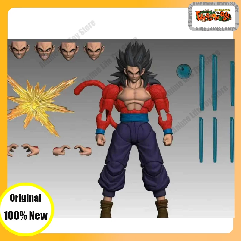 

New Dragon Ball Shf Ssj4 Son Goku Figures Ssj4 Super Saiyan Son Goku Anime Action Figures Model Gift Toy