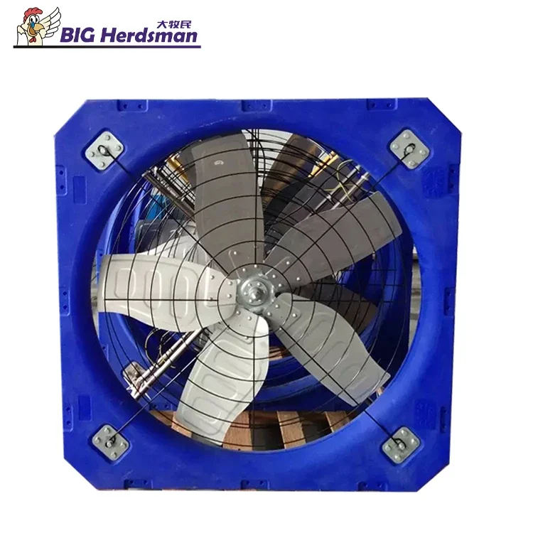 Dairy Farm Cooling Fan with Stainless Steel blades for calf and cattle in ranch