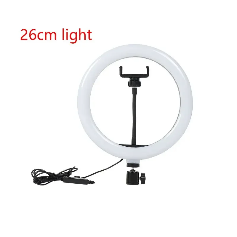 10 12 13 14 inch LED Selfie Ring Light With Tripod Photography Lighting Round Flash Ring Lamp Ringlight for TikTok Youtube Video