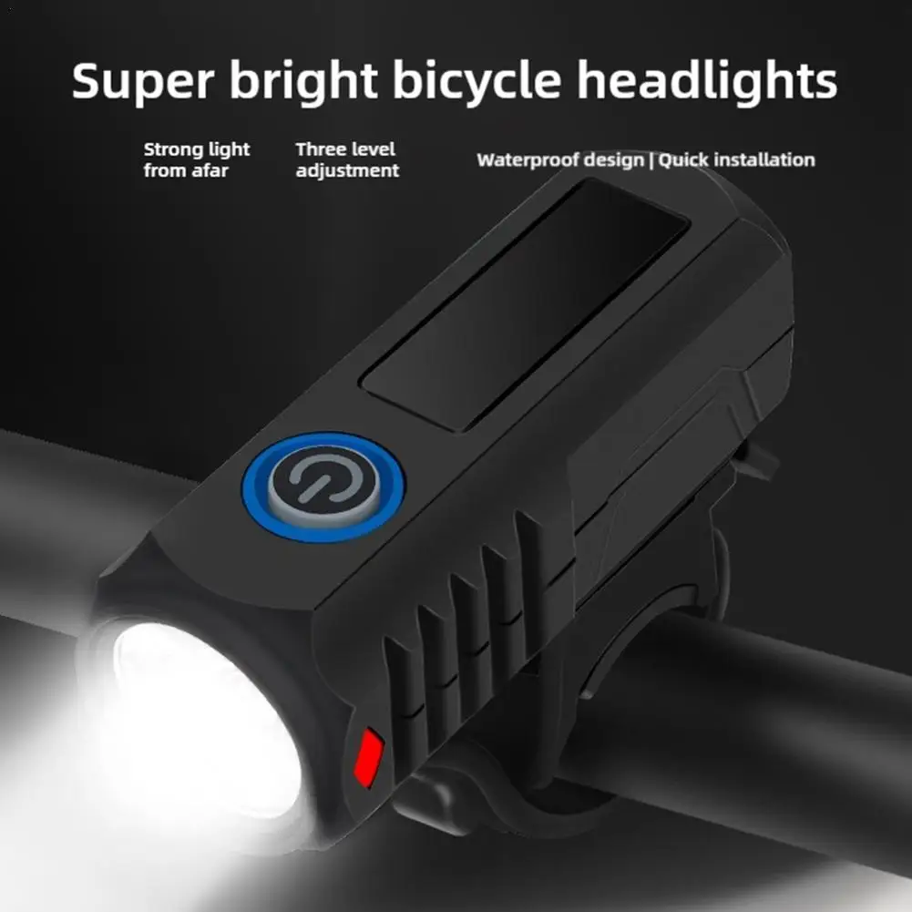 

Bicycle Headlight High Brightness USB Charging For Mountain Road Bikes Scooters Night Cycling Equipment