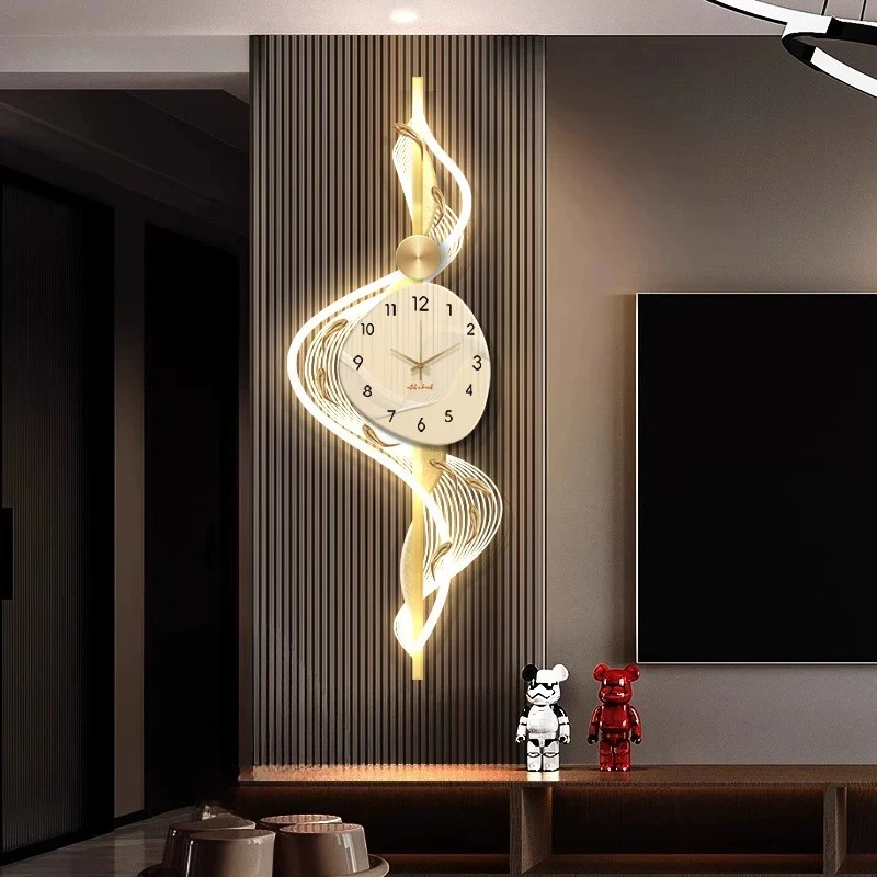 led luxury wall clocks living room modern bedrooms Restaurant fashion design wall watch wall watch reloj de pared reloj de pared