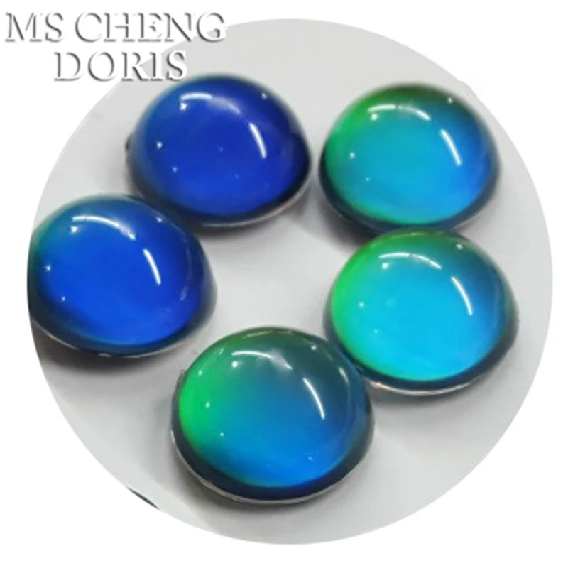 Classic Temperature Change Color Mood Earrings Hot Sale Jewelry Smart Discolor Stud Earrings Best Gift For Friends