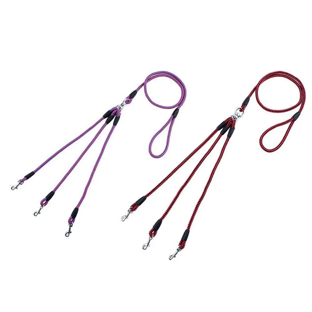 

Safety Cord Braid Pet Rope Pet Supplies 3 Way Couplers Rope Traction Leash Leash Lead Puppy Rope Leash Pet Leashes