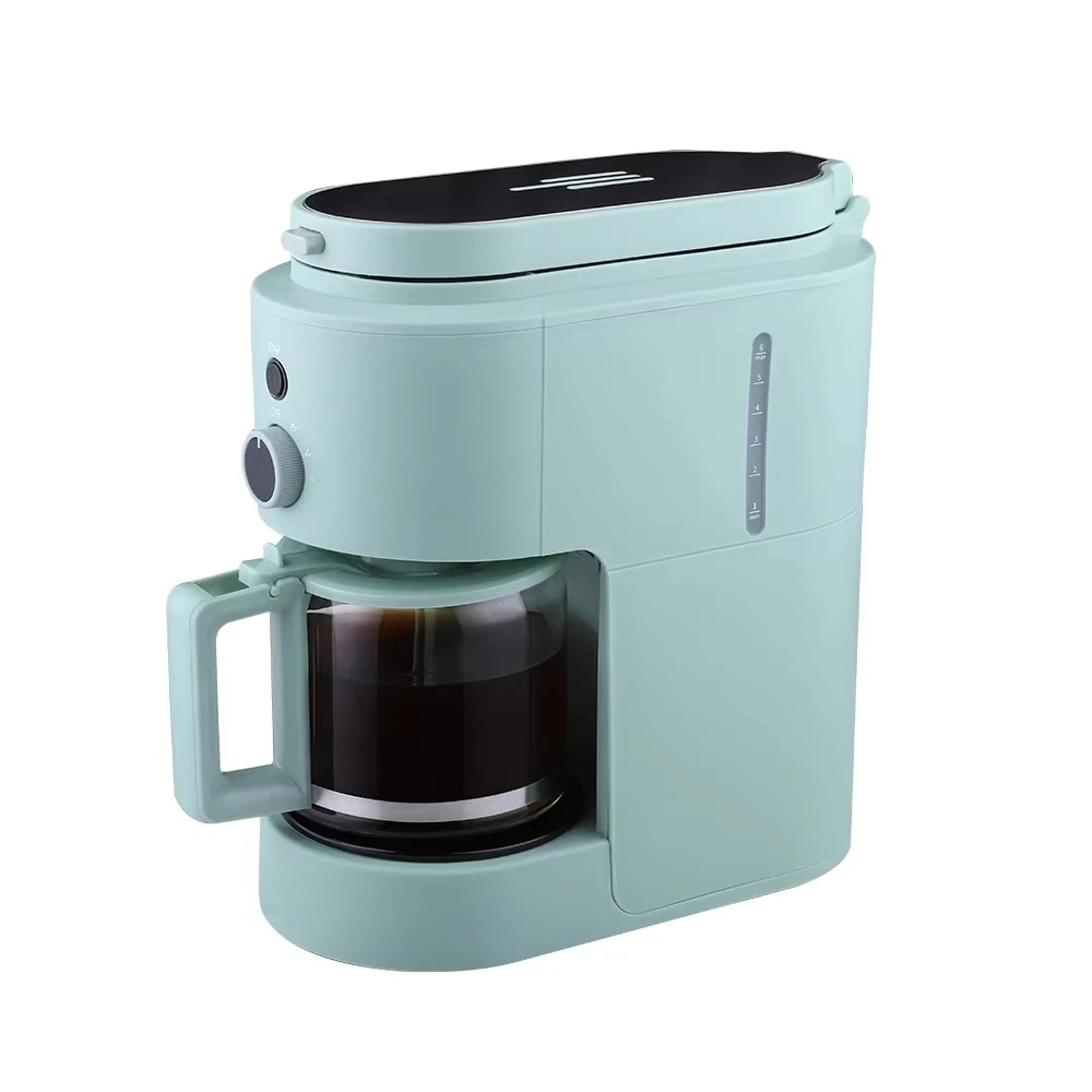 Simply Brew Perfect Temperature Keep Warm 6 CUPS Built in Grinder Drip Coffee Maker