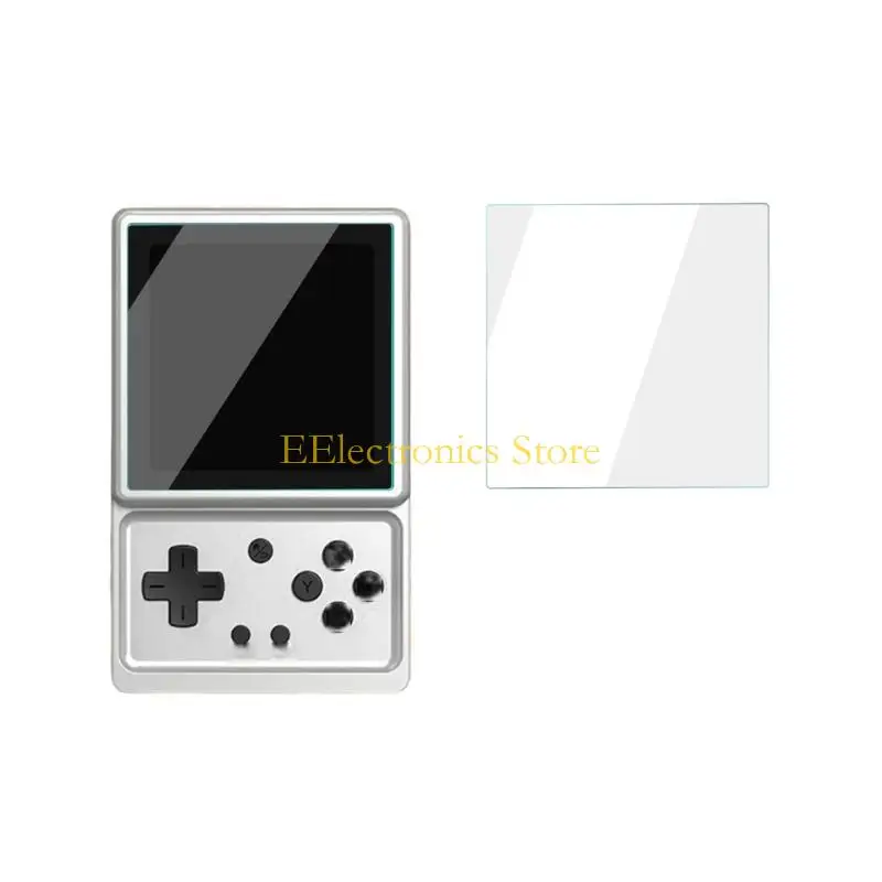 B03C Screen Film Tempered Glass Screen Protector for RG Rotate Handheld Console Protective Film Shatterproof Gamepad Film