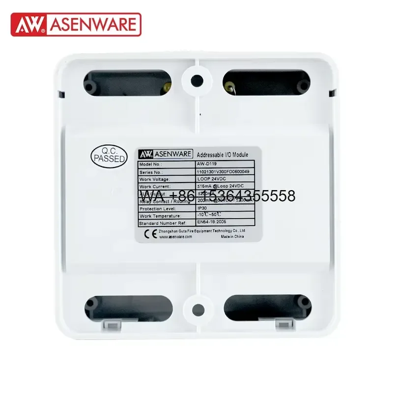 Wmwmnu Addressable Input Output Combined and Control Module for Fire Alarm System