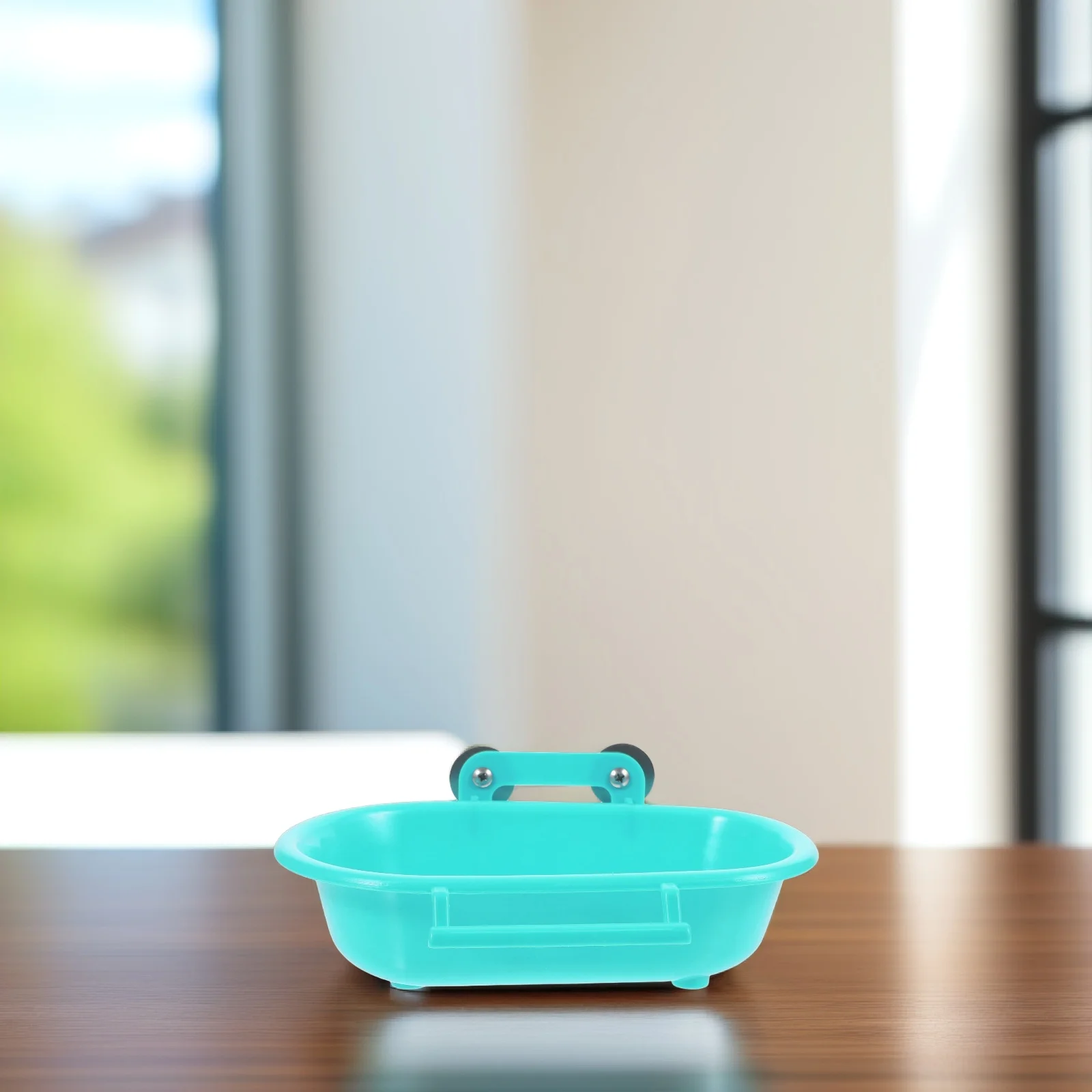 

Bird Bath Basin Reusable Bathtub Hanging Cage Shower Box Easy Lightweight Practical Sparrow Dust Removal Decor Pet
