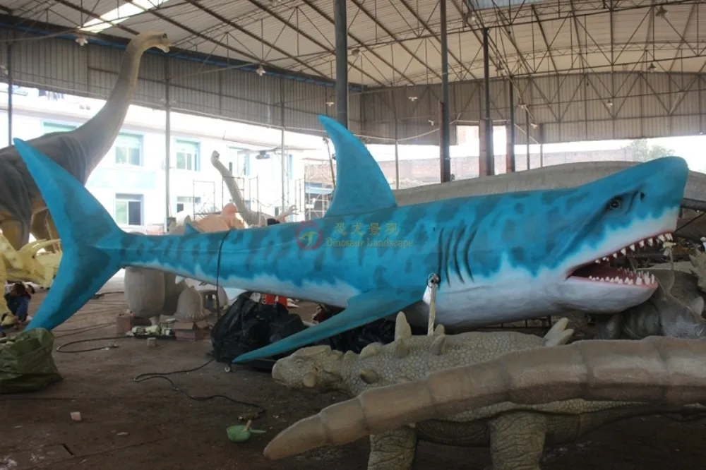 Hot Sale High Analog Life Size Artificial Live Animals Remote Control Flying Shark