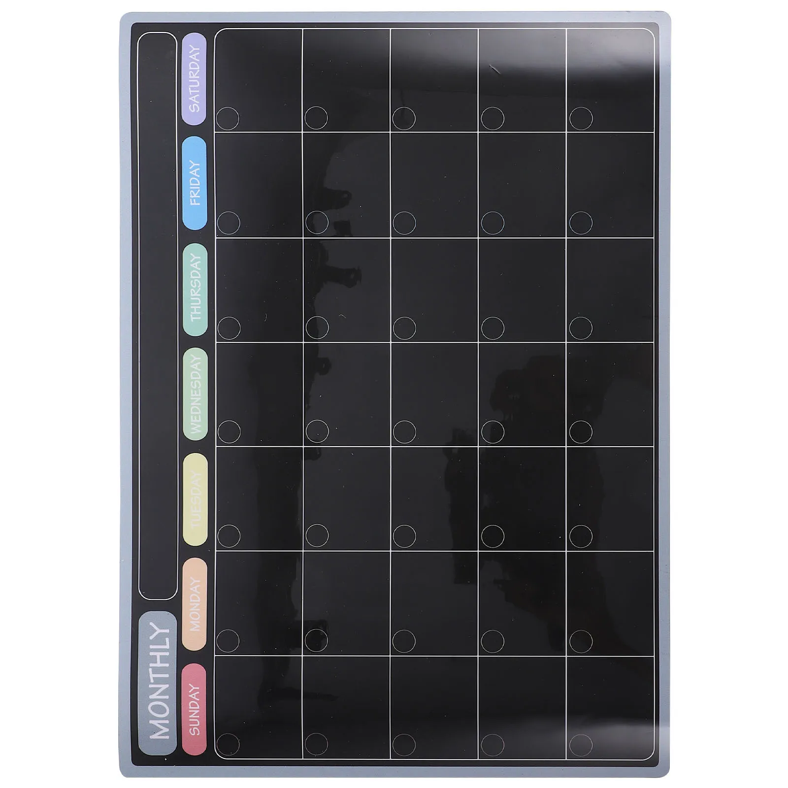 1pc Magnetic Monthly Planner Whiteboard For Fridge Dry Erase Board Reusable Calendar Organizer Kitchen Schedule Memo Planning