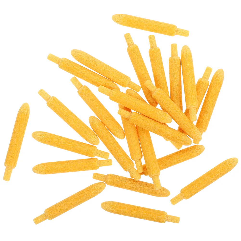 

30pcs Paint Pen Refillable Nibs Lengthen Tips Marker Replacements Yellow 29 6mm Art Markers Writing Tools