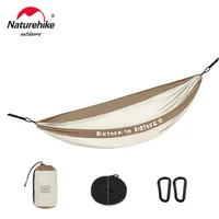 Naturehike Boat Hammock 1-2 Person Tear Bed Portable Hiking Sleeping Ultralight Hammo Camping Resistance Swing Child Rest Nest 1