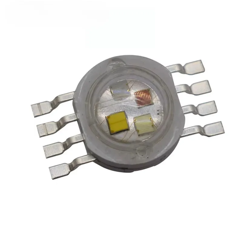 20X cena brillante 12W RGBW lámpara LED cuentas 45mil chip Epileds 8 pines fuente de luz RGBW de alta potencia