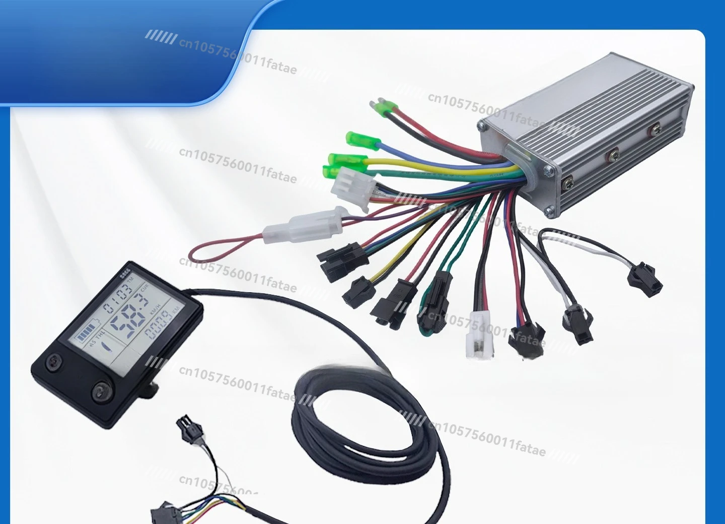 Electric Bicycle, Mountain Bike, Scooter, LCD Meter, Lithium Battery Controller, Battery Speed Display