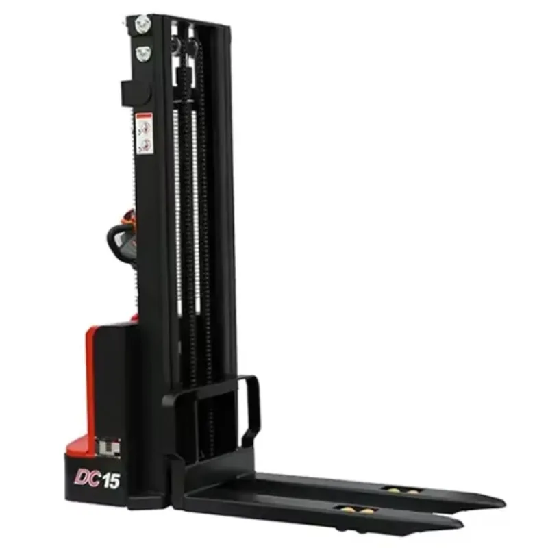 Factory Direct 2026 Electric Pallet Stacker Walkie Reach Forklift 1.5 Ton Lifting Platform Warehouse Handling Equipment